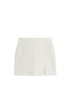 Arket jersey mini skirt